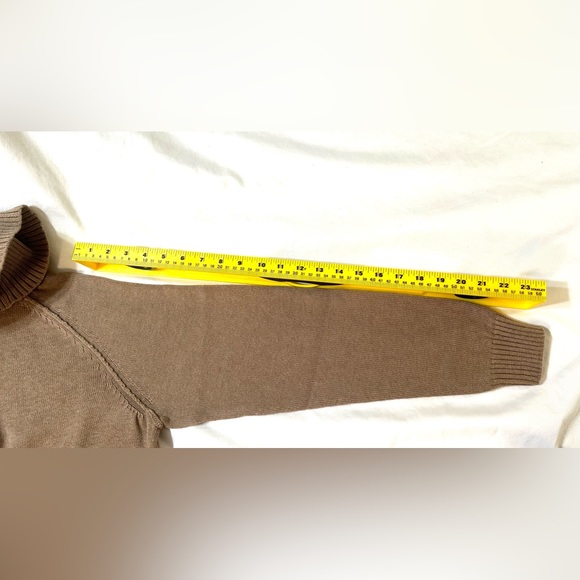 NWT Reduced 50%🩷✅XL Rich Tan Karen Scott Detailed Stiching.Wash Pullover Rich - Picture 7 of 9